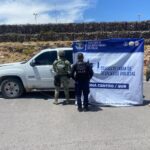 Asegura SSPE vehículo con reporte de robo durante operativo de vigilancia en Ciudad Aldama