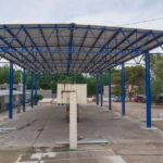 Entregan obra de techumbre en la primaria bilingüe Luis Donaldo Colosio en Camargo