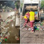 Dejaron 40 toneladas de basura en Zócalo tras victoria sobre Corea