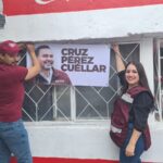 «Amigos de Cruz» intensifican recorridos en las colonias de Parral para fortalecer la promoción interna de Morena