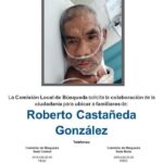 Buscan a familiares de Roberto Castañeda González, internado en el Hospital Ramírez Topete