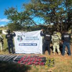 Operativo conjunto: Aseguran decenas de artefactos explosivos de uso minero en la ciudad