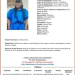 Piden ayuda urgente para localizar a Lorena Carrillo Espino en Chihuahua