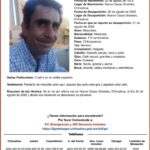 Emiten pesquisa para localizar a José Luis Molina Valenzuela; piden colaboración ciudadana