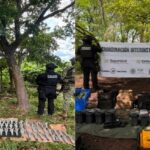 Reventaron narcolaboratorios en Sinaloa; aseguraron explosivos y balas