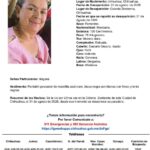 ¡Ayuda para encontrar a Maribel! FGE emite pesquisa urgente en Chihuahua
