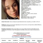 Solicitan colaboración ciudadana para localizar a Daisy Guadalupe Ramírez Gaucin en Chihuahua