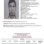 ¡Ayuda a localizarlo! Emiten ficha de búsqueda para dar con el paradero de Leopoldo Gumaro Castillo Chávez