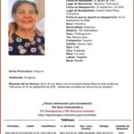 Emiten pesquisa oficial: Solicitan colaboración ciudadana para localizar a Jovita Fierro Larrea en Chihuahua