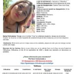 Ficha de Urgencia: Solicitan colaboración ciudadana para dar con el paradero de Abigail Vianey Linares Sánchez