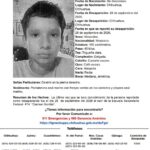 Solicitan Apoyo Urgente: Emiten Ficha de Búsqueda para Localizar a Eric Efrén Arzate Cruz
