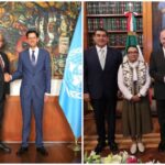 Recibe gabinete de Sheinbaum a comisionado de ONU de Refugiados