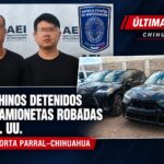Detienen a dos chinos con camionetas de lujo reportadas por fraude en Estados Unidos