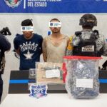 Detiene SSPE a 2 sujetos en posesión de auto con Pre reporte de robo y arma de fuego