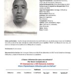 Despliegan búsqueda para localizar a José Ramiro Aguirre Cruz en Chihuahua