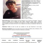 Solicitan apoyo para localizar a Cristian Santiago Cervantes Basurto