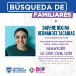 Solicitan apoyo para ubicar a familiares de una menor de 16 años en Ciudad Juárez
