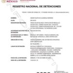 Aparece en el Registro Nacional de Detenciones la captura del exfiscal César Jáuregui Moreno