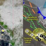 Provocan Frente Frío 2 y “último aliento” de Simón las fuertes lluvias